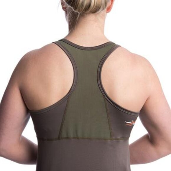 SITKA Gear Women's Hunting Lightweight Active Tank Top, Bark, X-Small - Picture 3 of 5